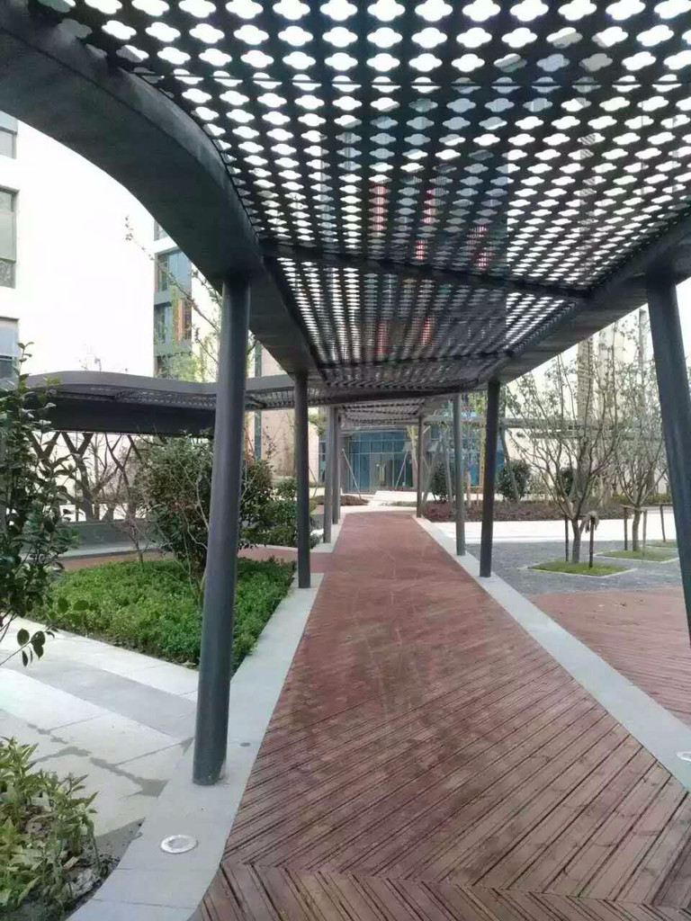 小区景观廊架